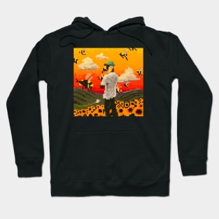 Flower boy 8 bit Hoodie